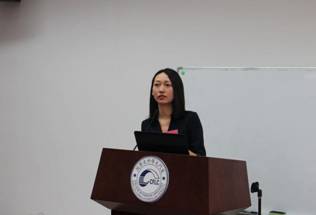 4 英国正版365中文官网研究生会主席雷淑淋作年度工作述职报告